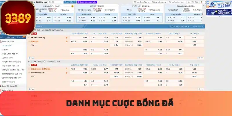 Ưu điểm giúp 3389 thu hút bet thủ
