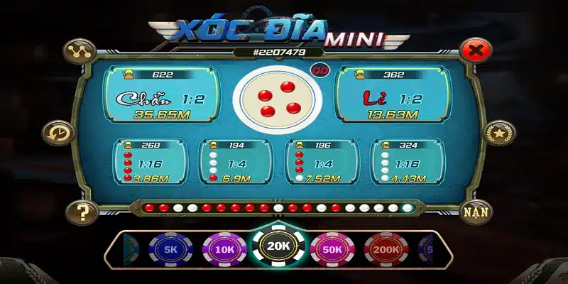 Xóc đĩa 3389